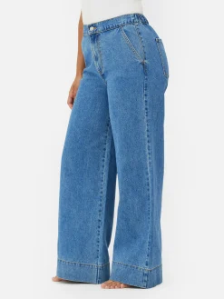 MULHER Primark Calças De Ganga^Calças Ganga Largas Elásticas