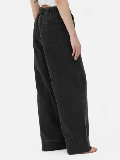 MULHER Primark Calças De Ganga^Calças Ganga Largas Elásticas