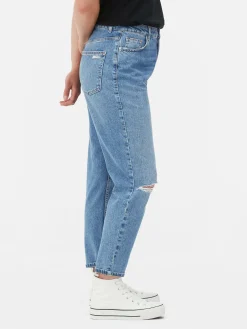 MULHER Primark Calças De Ganga^Calças Ganga Rasgadas Estilo Mom