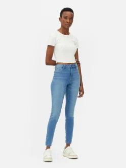 MULHER Primark Ganga|Calças De Ganga^Calças Ganga Skinny Básicas Cintura Média