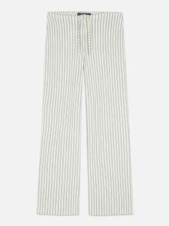 MULHER Primark Calças E Leggings^Calças Largas Riscas