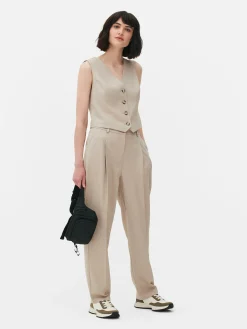 MULHER Primark Calças E Leggings^Calças Medida Corte Perna Direita Conj. Coordenado