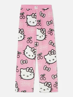 MULHER Primark Calças De Pijama^Calças Pijama Corte Perna Larga Hello Kitty 50º Aniversário
