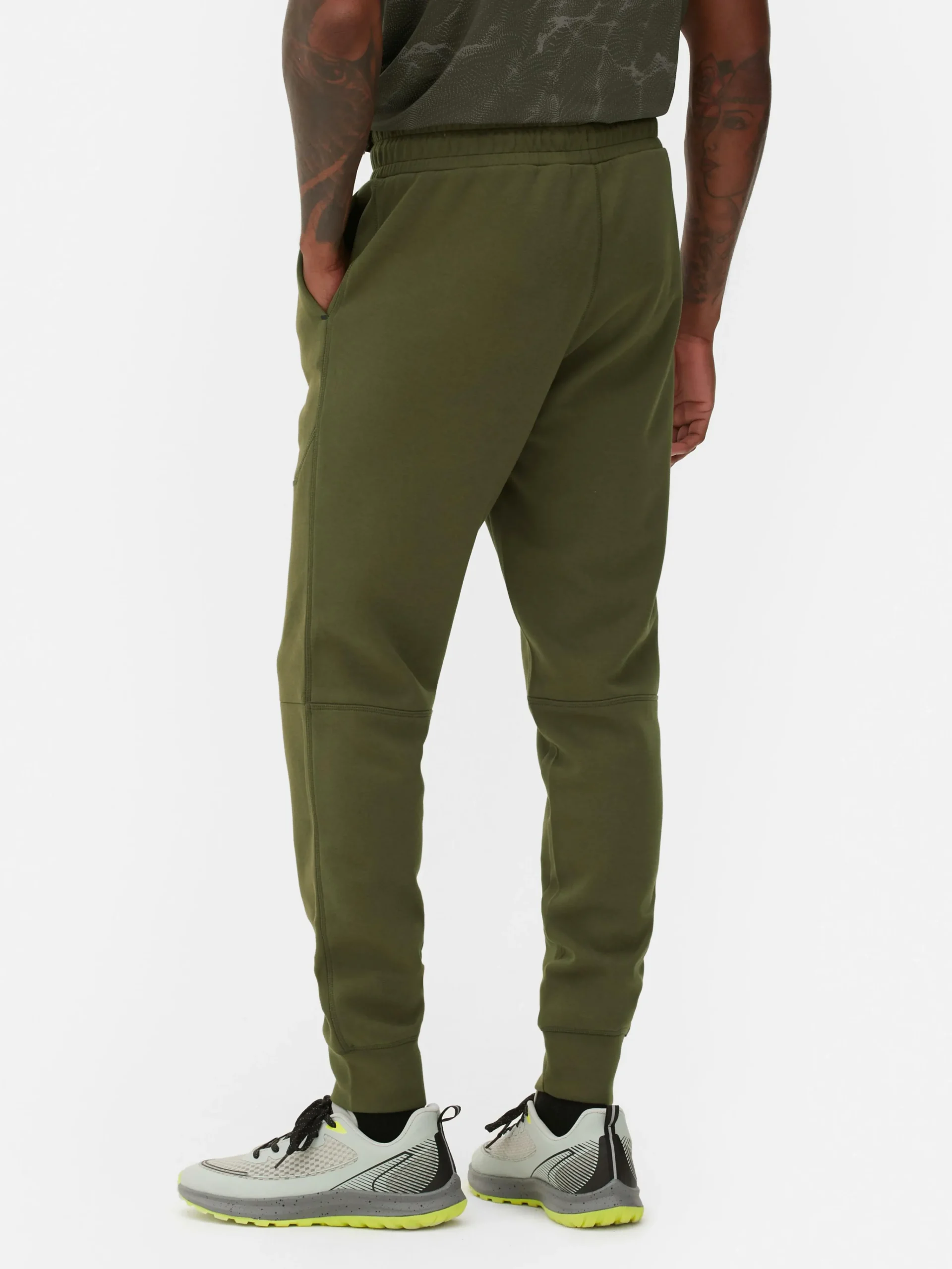 Primark Roupa De Desporto|Calças De Treino^Calças Treino Corte Justo Reforçado