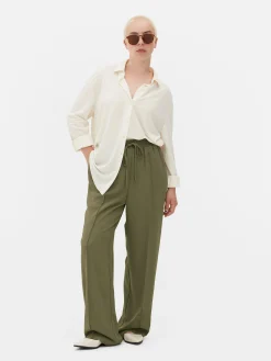 MULHER Primark Calças De Treino^Calças Treino Corte Perna Larga Básicas