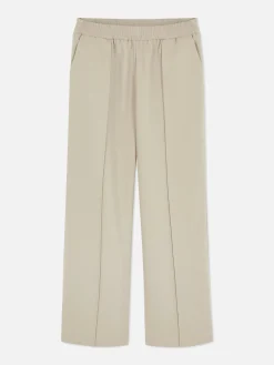 MULHER Primark Calças De Treino^Calças Treino De Tecido Com Detalhes De Costura A Condizer