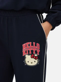 MULHER Primark Calças De Treino^Calças Treino Perna Direita Riscas Hello Kitty