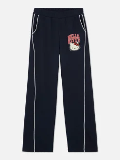 MULHER Primark Calças De Treino^Calças Treino Perna Direita Riscas Hello Kitty