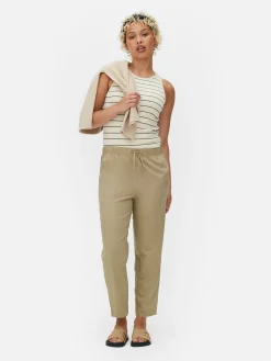 MULHER Primark Calças De Treino^Calças Treino Popelina Corte Afunilado