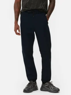 Primark Roupa De Desporto|Calças De Treino^Calças Treino Texturadas Cintura Elástica