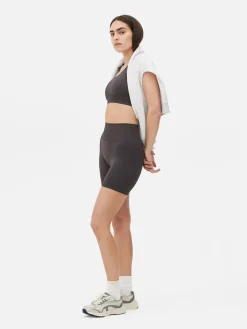 MULHER Primark Roupas De Ginásio E De Desporto^Calções Cintura Alta S/ Costuras Desempenho