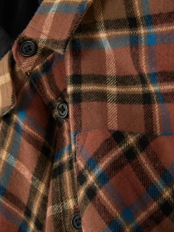 Primark Camisas^Camisa Capuz Xadrez