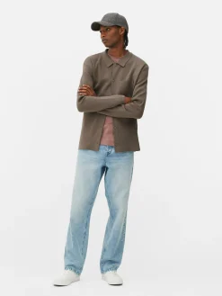 Primark Camisas^Camisa Malha Molas Pressão