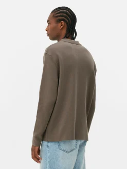 Primark Camisas^Camisa Malha Molas Pressão