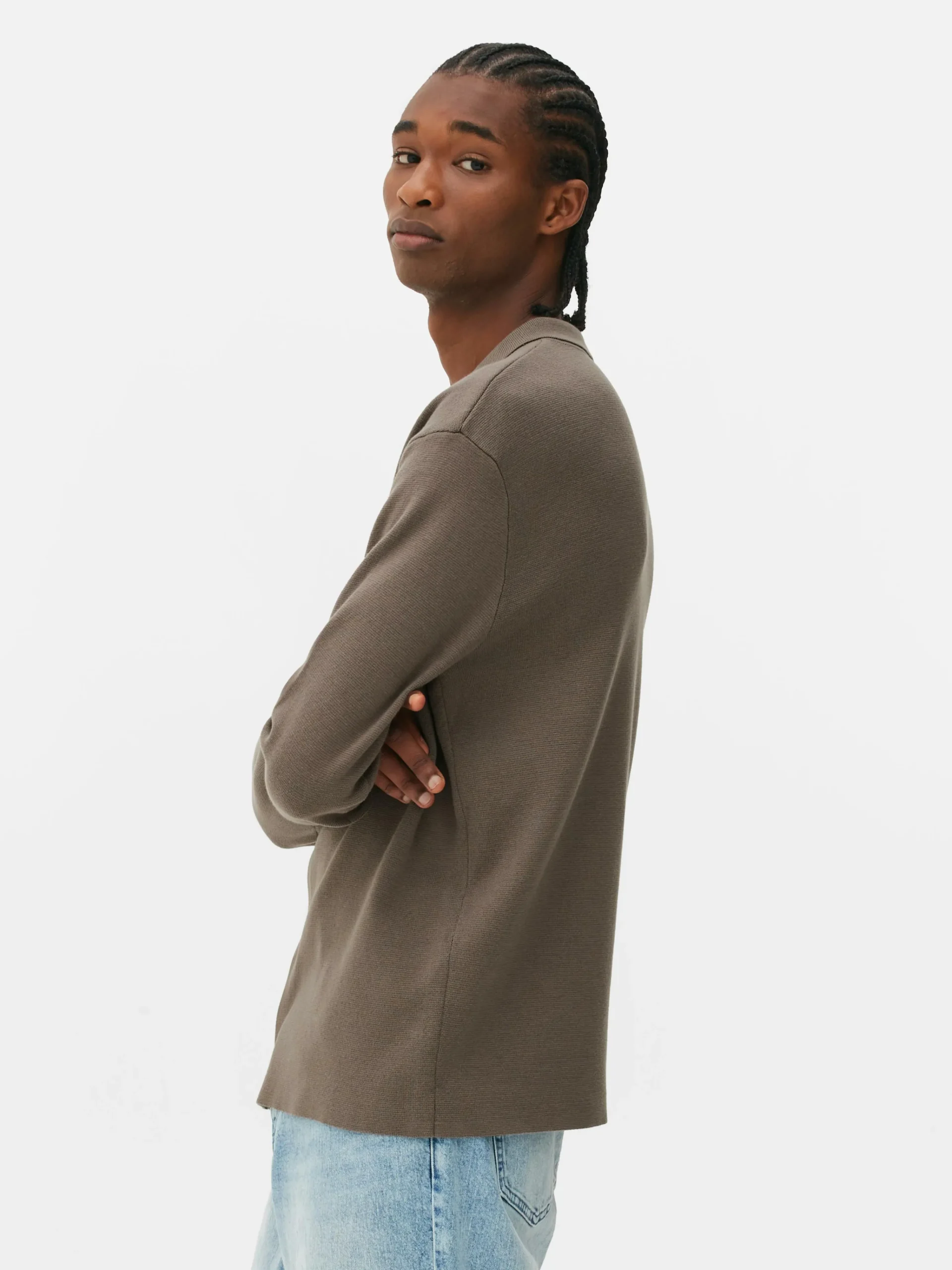 Primark Camisas^Camisa Malha Molas Pressão