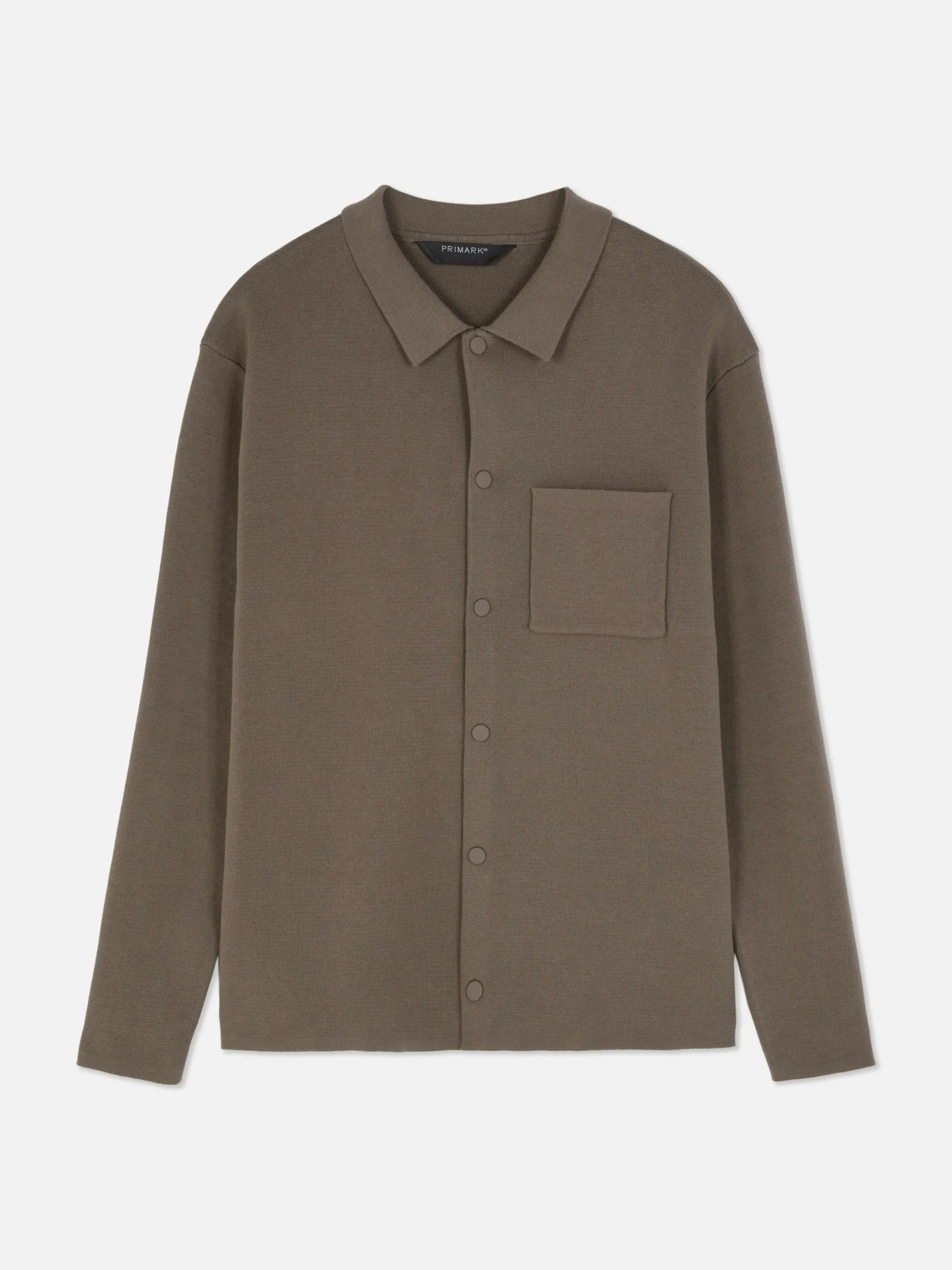 Primark Camisas^Camisa Malha Molas Pressão