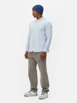 Primark Camisas^Camisa Manga Comprida Riscas Jacquard