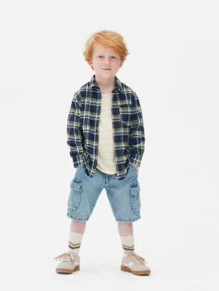 Primark Tops E T-Shirts^Camisa Manga Comprida Xadrez