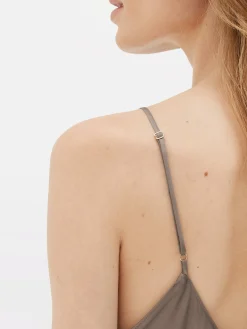 MULHER Primark Cuecas E Camisolas Interiores^Camisa Noite Comprida Cetim Decote V