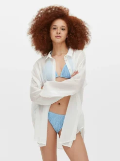 MULHER Primark Roupa De Banho E De Praia^Camisa Praia Transparente