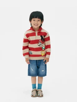 Primark Camisolas Com E Sem Capuz^Camisa Râguebi Super Mario