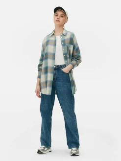 MULHER Primark Camisas E Blusas^Camisa Xadrez Corte Boyfriend