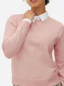 MULHER Primark Camisolas E Casacos De Malha^Camisa/camisola 2 Em 1