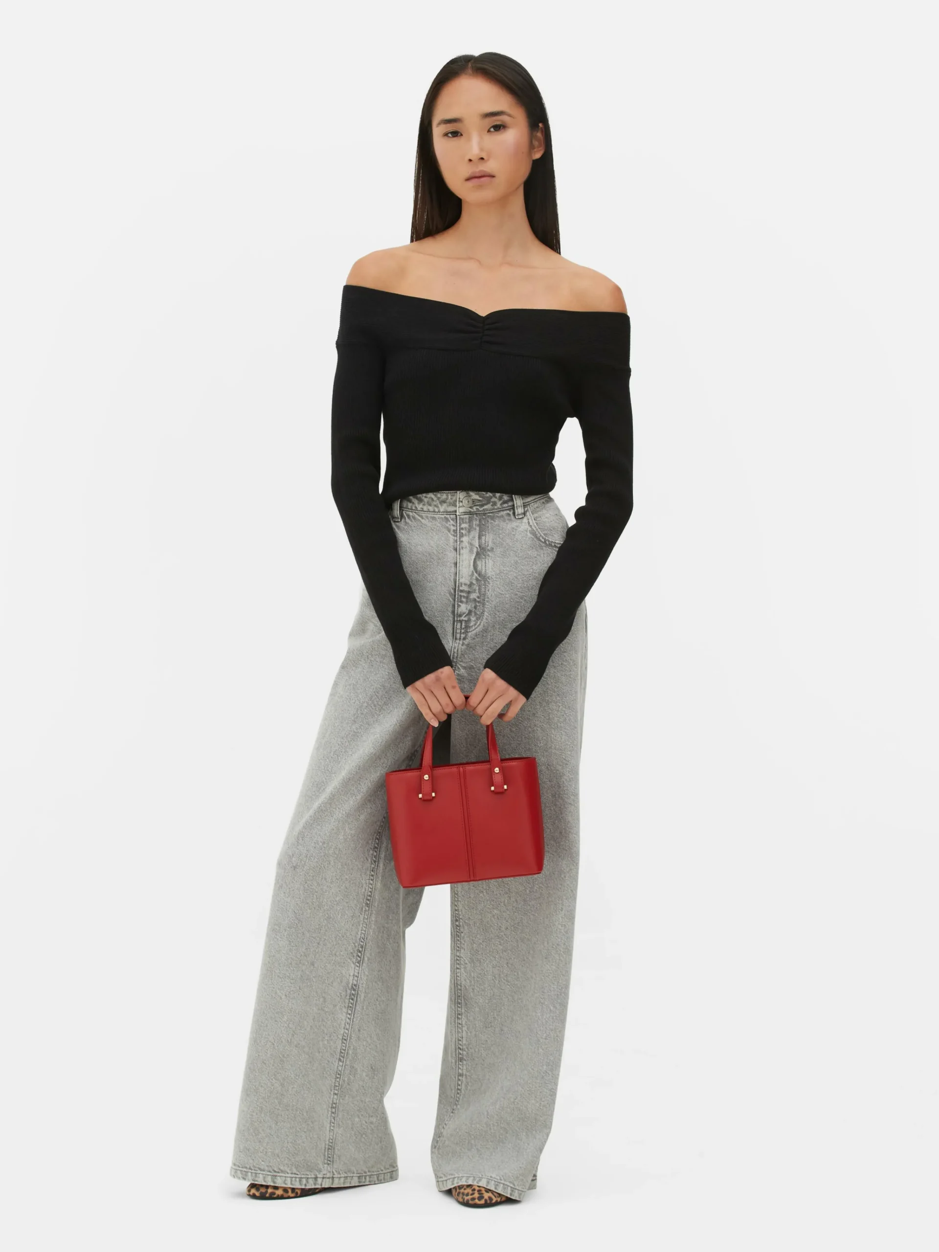 MULHER Primark Camisolas E Casacos De Malha^Camisola Bardot Canelada