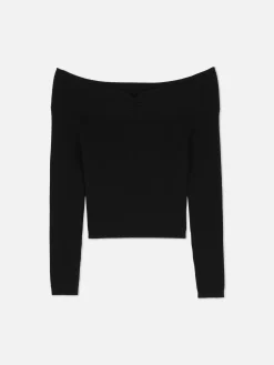 MULHER Primark Camisolas E Casacos De Malha^Camisola Bardot Canelada