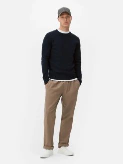 Primark Camisolas E Casacos De Malha^Camisola Canelada Decote Redondo