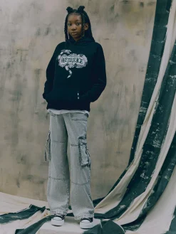 Primark Camisolas Com E Sem Capuz^Camisola Capuz Gráficos Múltiplos Beetlejuice