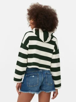 MULHER Primark Camisolas E Casacos De Malha^Camisola Capuz Malha Riscas