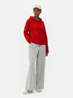 MULHER Primark Camisolas Com E Sem Capuz|Camisolas E Casacos De Malha^Camisola Capuz Malha Slogan