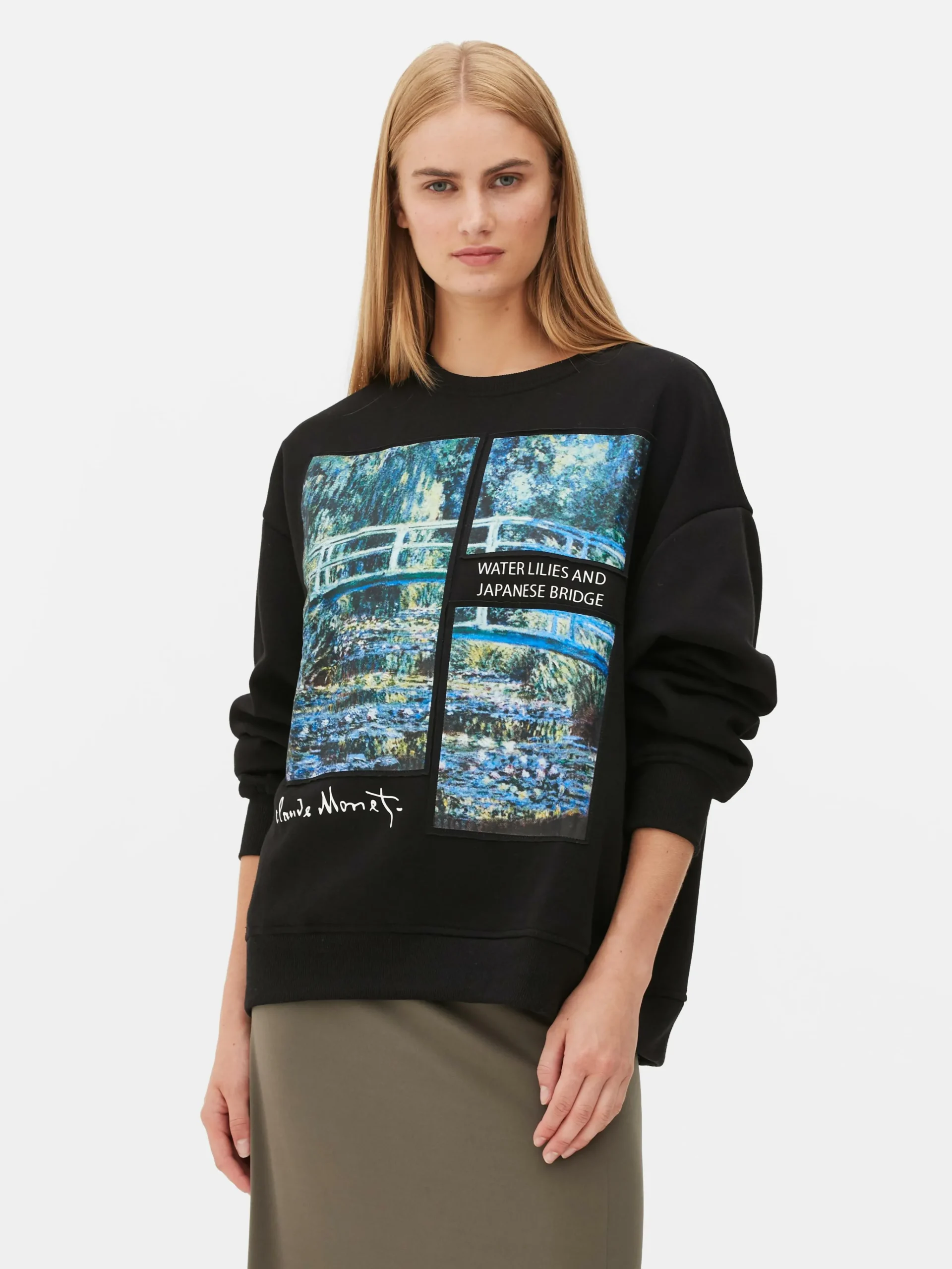 MULHER Primark Camisolas Com E Sem Capuz^Camisola Claude Monet Nenúfares