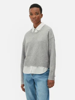 MULHER Primark Camisolas E Casacos De Malha^Camisola Colarinho Dois Em Um