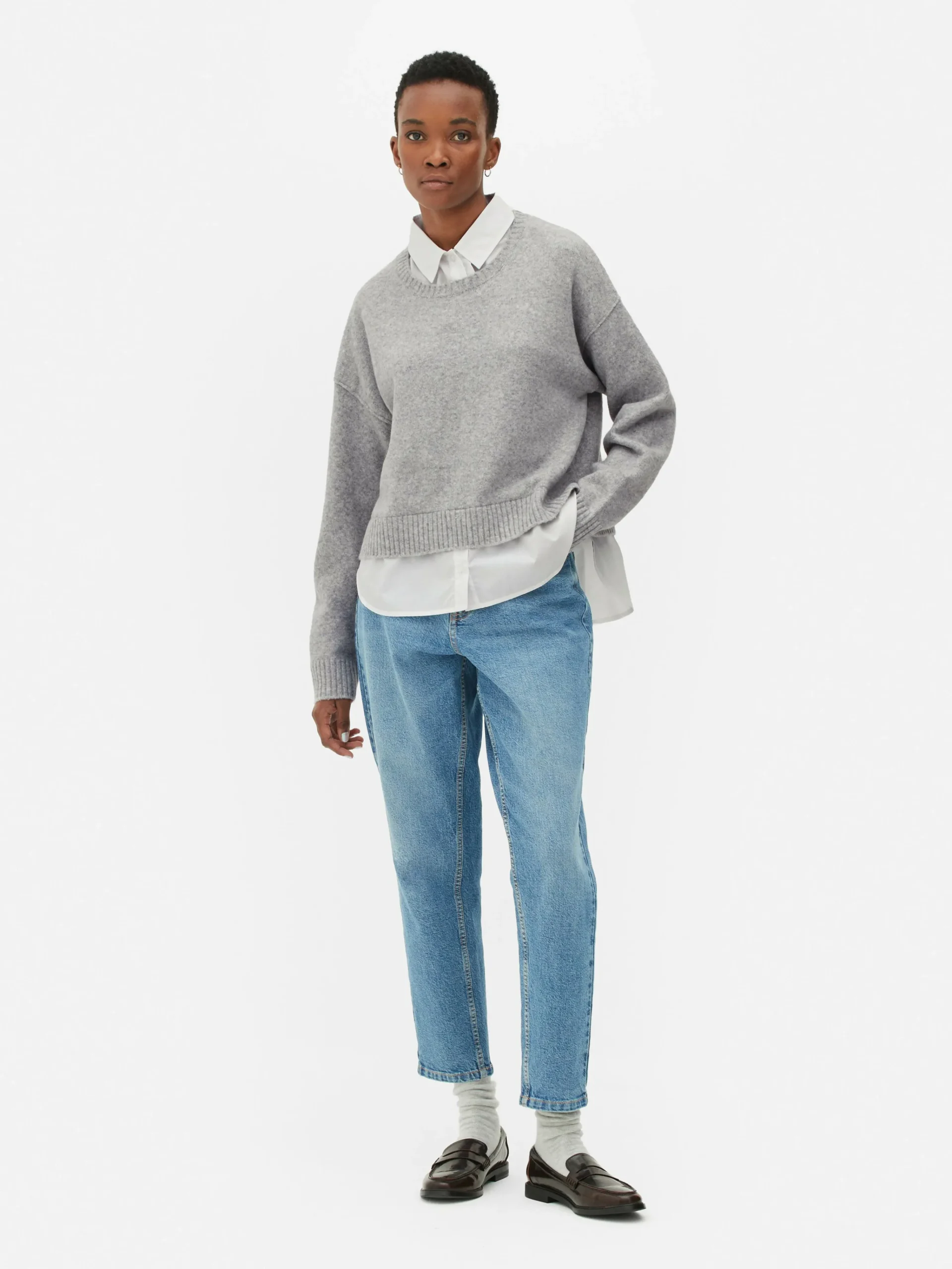 MULHER Primark Camisolas E Casacos De Malha^Camisola Colarinho Dois Em Um