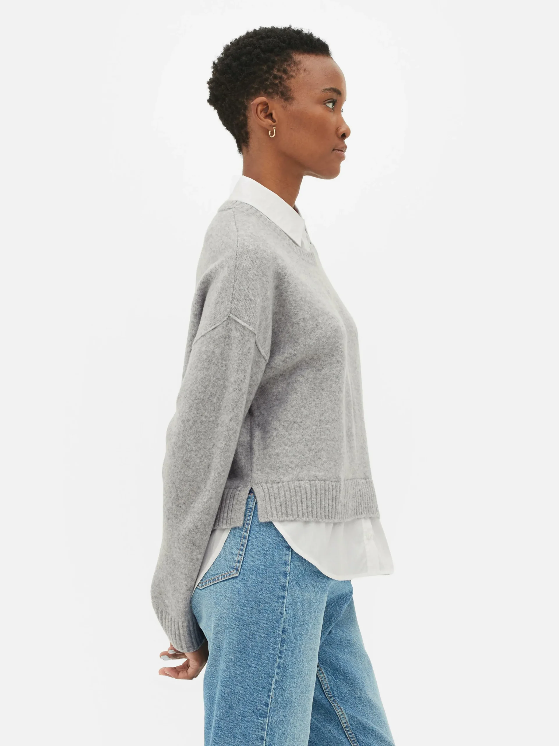 MULHER Primark Camisolas E Casacos De Malha^Camisola Colarinho Dois Em Um