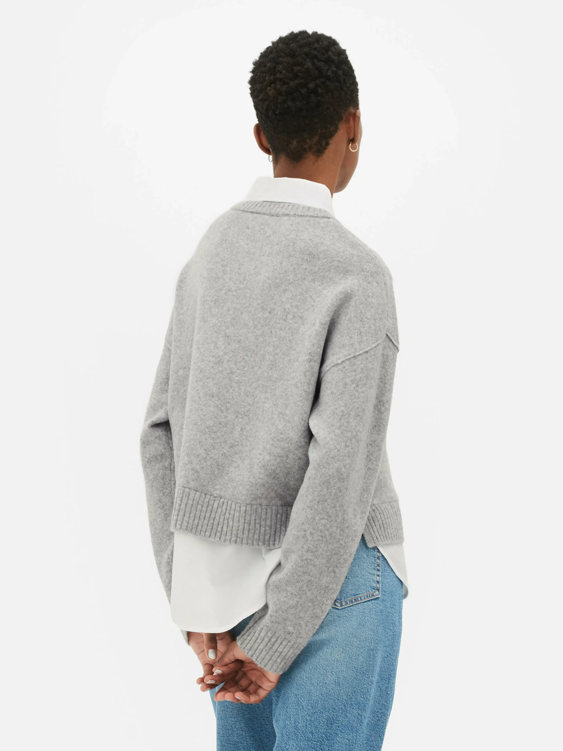 MULHER Primark Camisolas E Casacos De Malha^Camisola Colarinho Dois Em Um