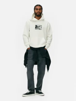 Primark Camisolas E T-Shirts Com Estampado Gráfico|Camisolas Com E Sem Capuz^Camisola Com Capuz Disney Mickey Mouse X Keith Haring