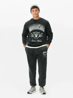 Primark Camisolas E T-Shirts Com Estampado Gráfico|Camisolas Com E Sem Capuz^Camisola Conjunto Coordenado NFL Las Vegas Raiders