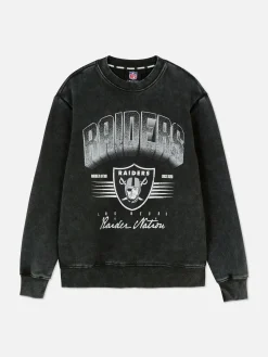 Primark Camisolas E T-Shirts Com Estampado Gráfico|Camisolas Com E Sem Capuz^Camisola Conjunto Coordenado NFL Las Vegas Raiders