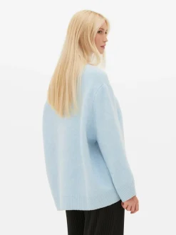 MULHER Primark Camisolas E Casacos De Malha^Camisola Corte Grande Gola Redonda