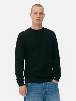 Primark Camisolas E Casacos De Malha^Camisola Decote Redondo Malha Entrançada