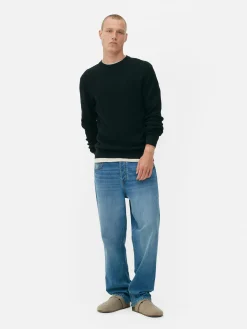 Primark Camisolas E Casacos De Malha^Camisola Decote Redondo Malha Entrançada