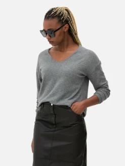 MULHER Primark Camisolas E Casacos De Malha^Camisola Decote V Malha Fina