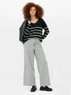 MULHER Primark Camisolas E Casacos De Malha^Camisola Decote V Malha Fina