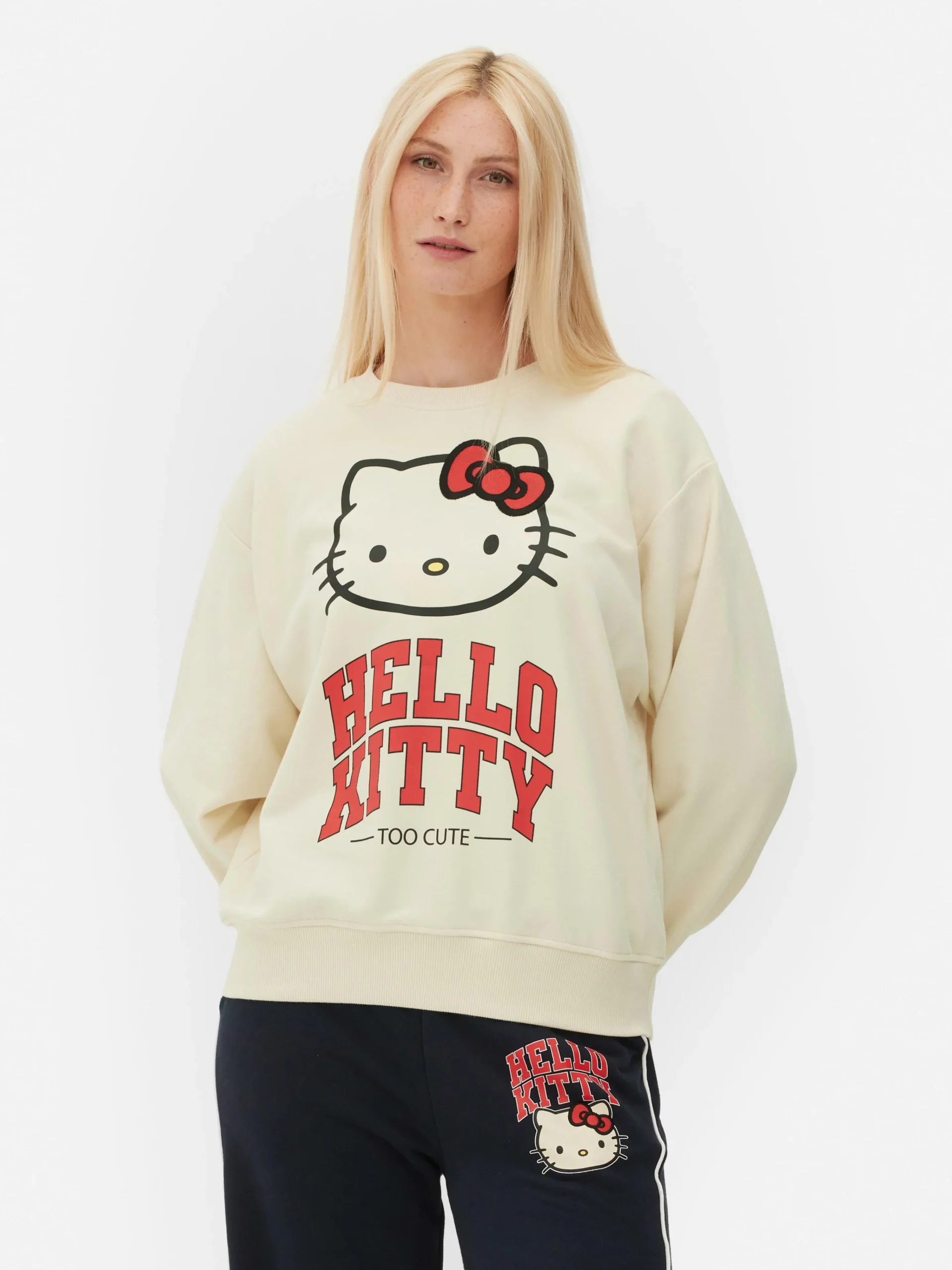 MULHER Primark Camisolas Com E Sem Capuz^Camisola Desporto Gráfica Hello Kitty