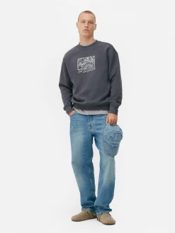 Primark Camisolas E T-Shirts Com Estampado Gráfico|Camisolas Com E Sem Capuz^Camisola Estampado Cézanne Natureza Morta Caveira