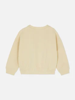 Primark Camisolas Com E Sem Capuz^Camisola Estilo Universitário Letra Bouclé