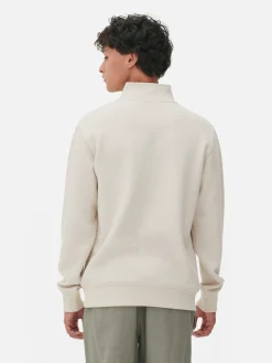 Primark Camisolas Com E Sem Capuz^Camisola Fecho Correr 1/4 Textura Geométrica